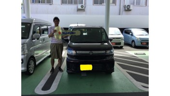 クールなワゴンＲご納車です！！